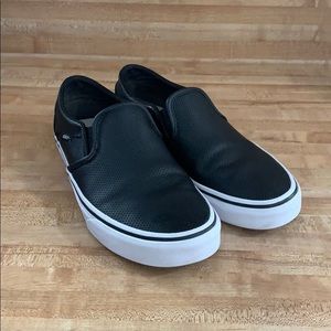 Women’s Vans PERF LEATHER SLIP-ON
